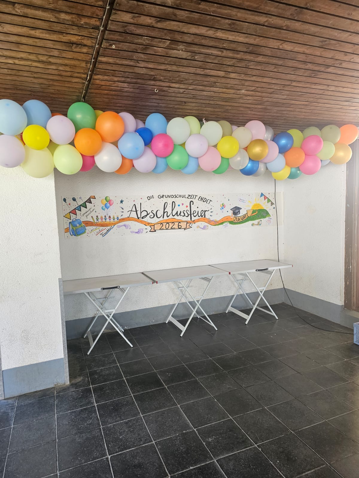 Abschlussfeier der Klasse 4